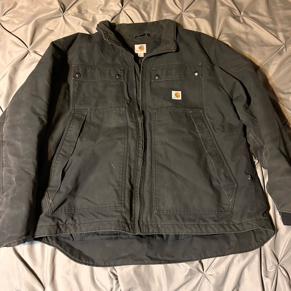 Carhartt Other - Carhartt Quick Duck Jefferson Traditional Jacket Size XL Reg Thinsulate Black